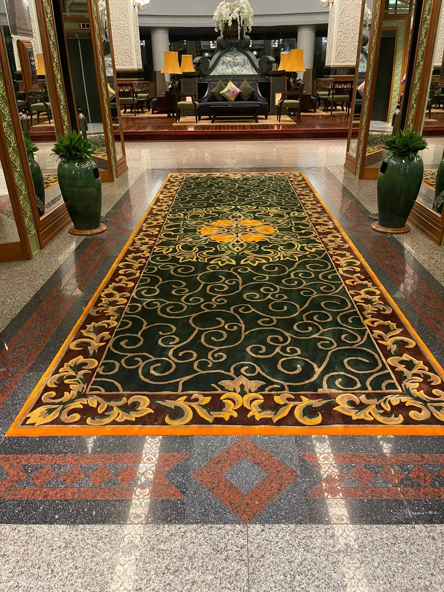 picture of lift lobby carpet