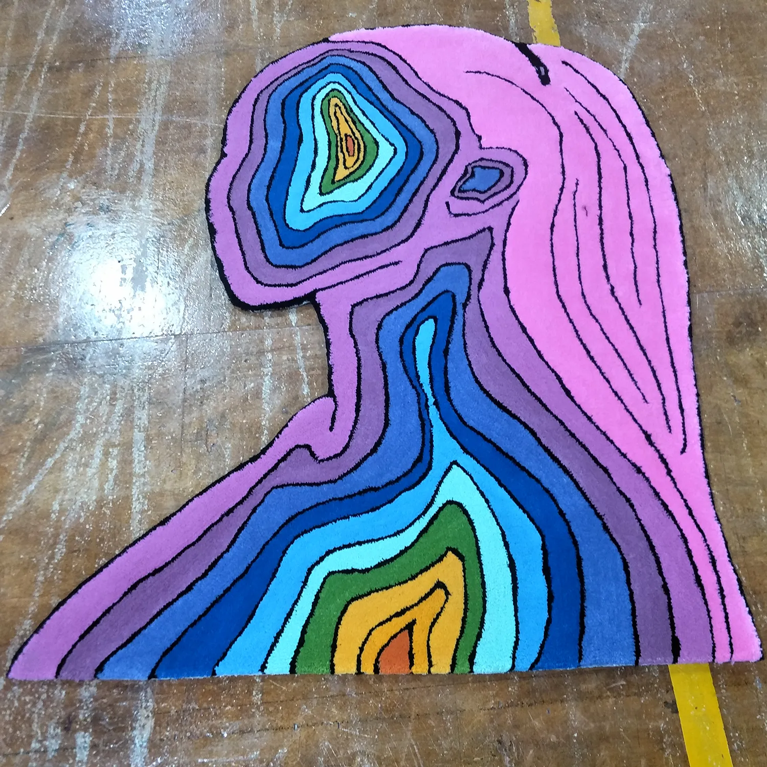 custom coolart area rug (2)