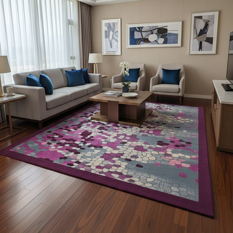 custom printed rug wholesale